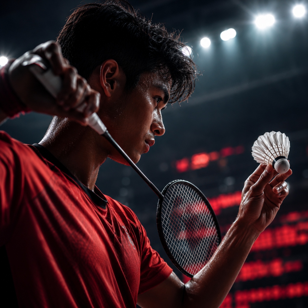 Falcon Badminton Athlete
